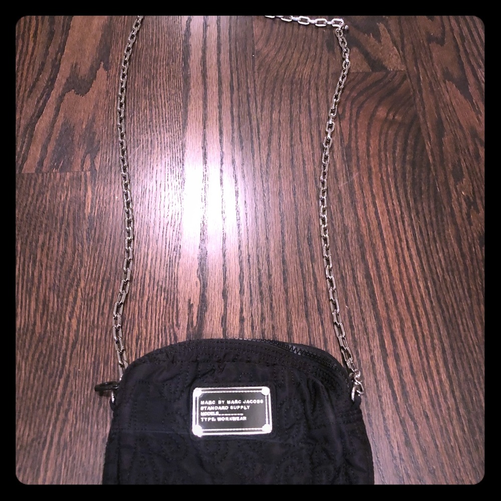 Black Marc Jacobs quilted crossbody